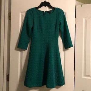 Kelly Green dress from The Limited